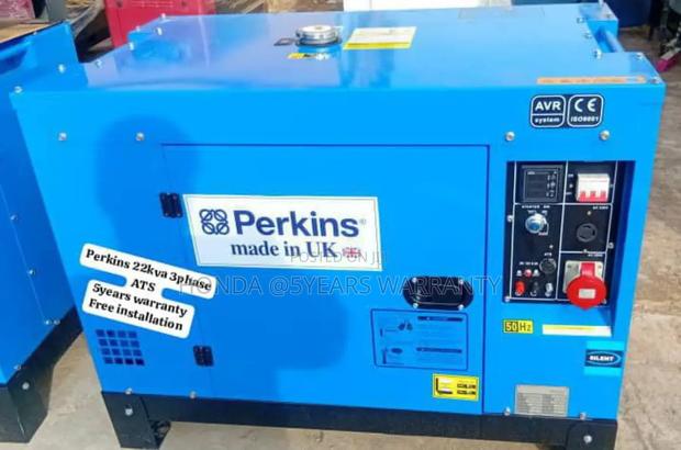 100% Original 22kva Perkins Generator 3phase Diesel 22kva · Photo 1