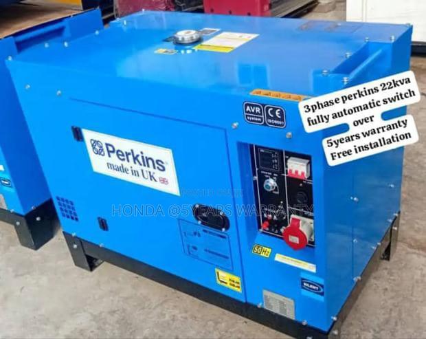 Super Silent 22kva 3phase Perkins Generator Diesel 22kva Ats · Photo 1