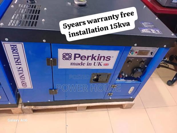 Elite Gladius 16500watts Diesel Perkins Generator 15kva · Photo 1