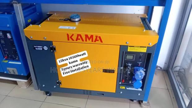 Easy Buy Kama Generator 15kva 16500watt Diesel 15kva Silent · Photo 1