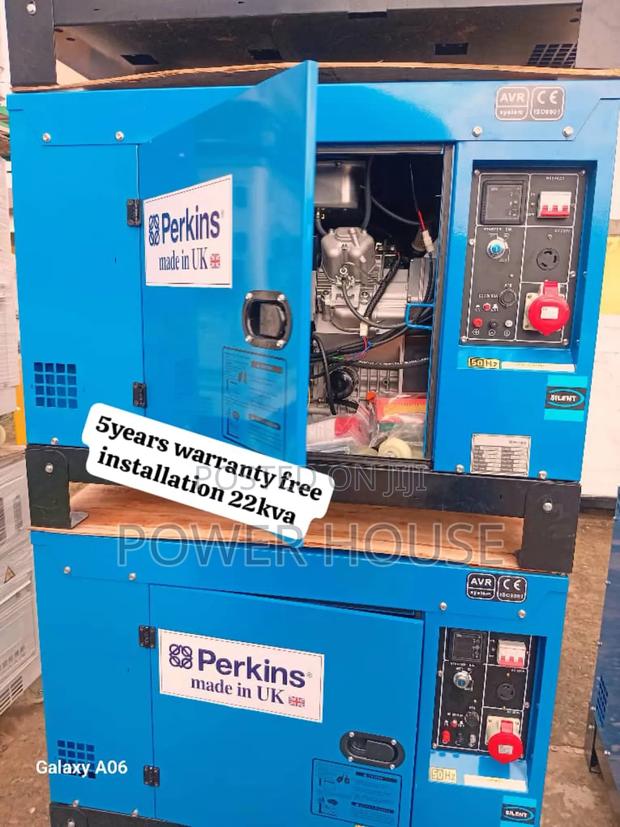 Elite Astra Base 22kva Generator Perkins Diesel 22kva · Photo 1