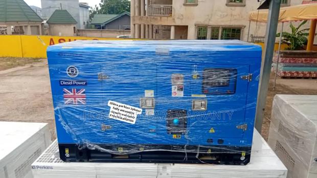 Blue 35kva Perkins Diesel Generator 35kva Silent Fully Ats · Photo 1