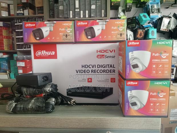 Dahua 4ch Full Color With Audio CCTV Kit · Photo 1