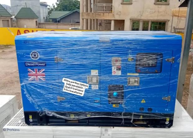 Approved and Tested Perkins 35kva 3phase Generator Fully Ats · Photo 1