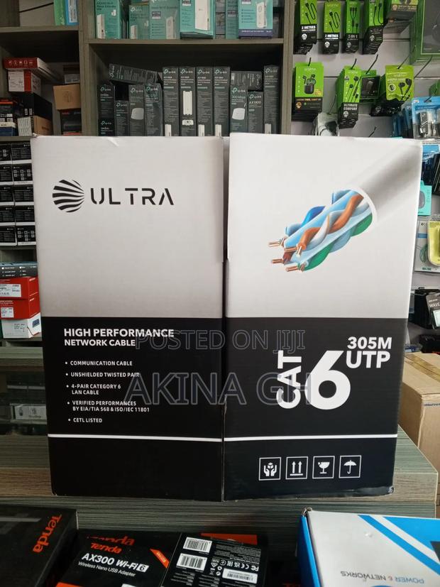 Ultra Utp Cat6 High Speed Network Cable 305m · Photo 1