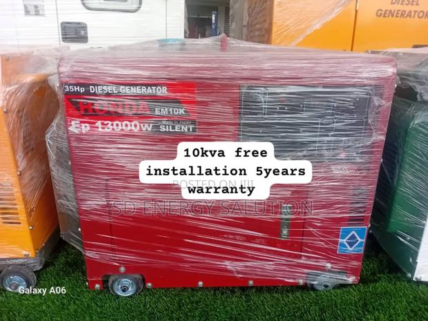Pure Engine Power Honda 10kva Diesel Generator 10kva · Photo 1