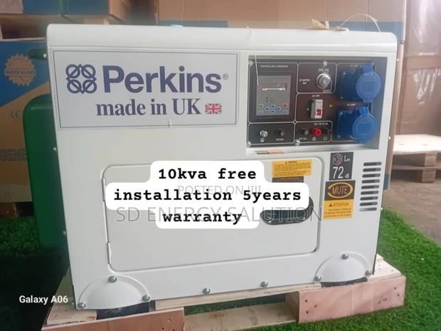 Pure Engine Power Perkins 10kva Diesel 13000watts Diesel · Photo 1