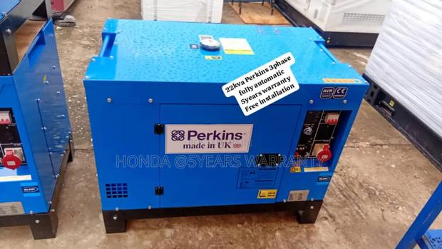 Projective Perkins 22kva 3phase Generator Fully Automatic · Photo 1