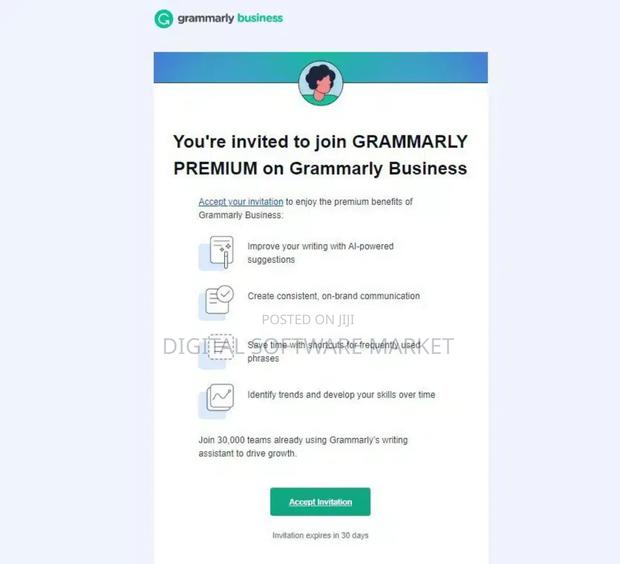 Grammarly Premium Account for 1 Year (Shared Account) · Photo 2