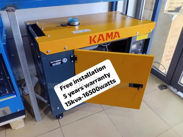 Wind Power Resistant 15kva Silent Diesel Generator · Photo 1