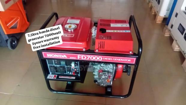 Light Everyday Honda 7.5kva Diesel 7000watt Generator 7.5kva · Photo 1