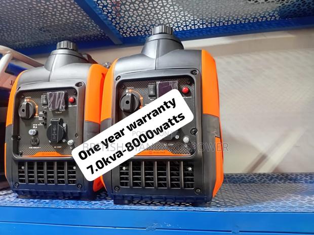 Best in Class 7.0kva Petrol Silent Generator · Photo 1