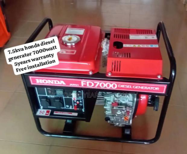 Smart Honda Generator 7.5kva Diesel 7000watt Honda 7.5kva · Photo 1