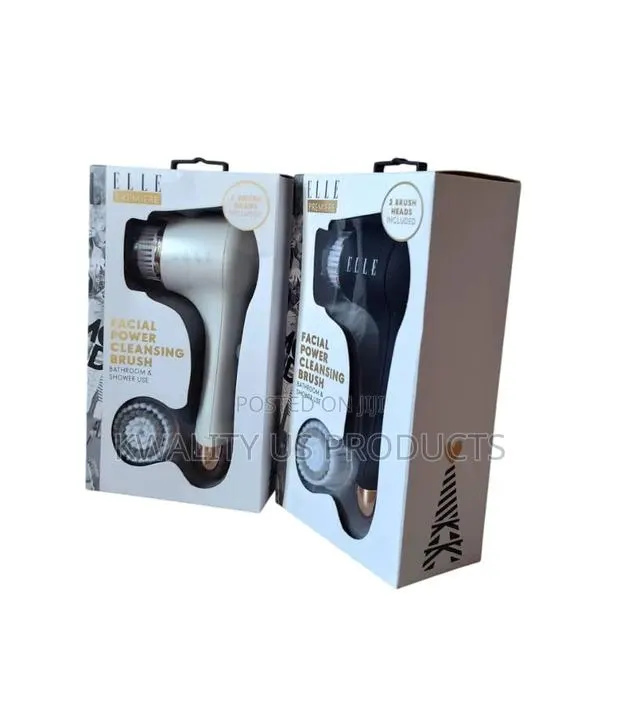 ELLE Premier Facial Power Cleansing Brush With 2 Heads · Photo 3