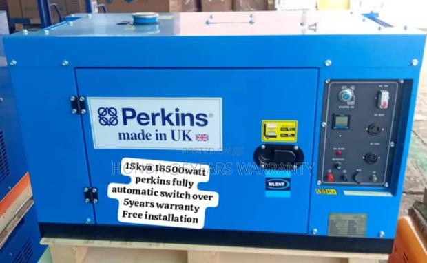 World Class Perkins 15va 3phase Generator Fully Automatic · Photo 1