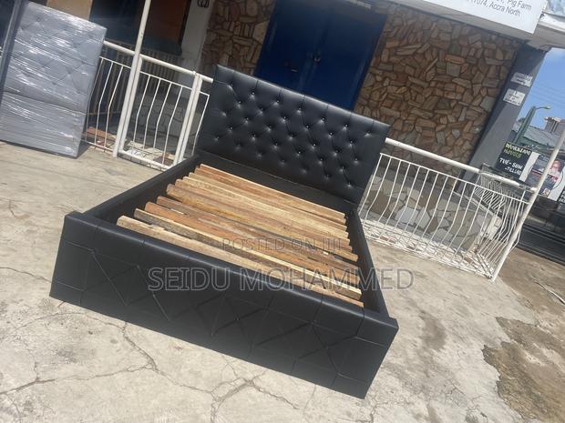 Black Double Bed