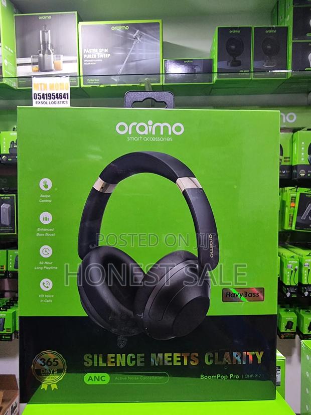 Oraimo Boompop Pro Anc Over-Ear Headphones · Photo 2
