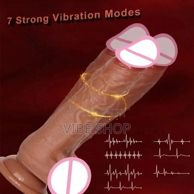 Thrusting Dildo - Remote 7 Vibration Modes Self-Heating · Photo 6