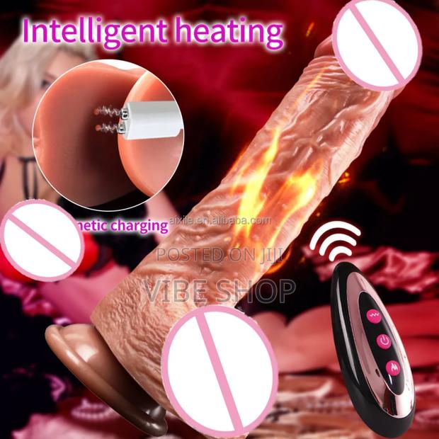 Thrusting Dildo - Remote 7 Vibration Modes Self-Heating · Photo 7