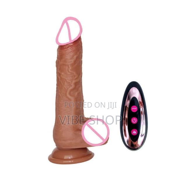 Thrusting Dildo - Remote 7 Vibration Modes Self-Heating · Photo 8