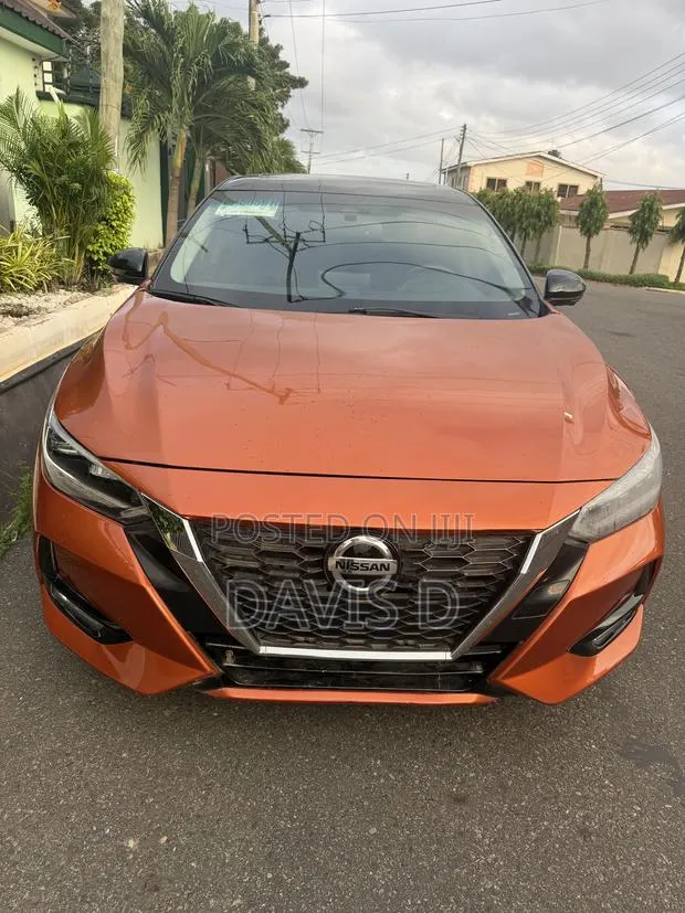 Nissan Sentra SR 2021 Orange · Photo 1