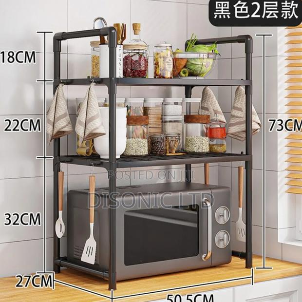50.5cm 2layer Microwave Storage Rack · Photo 1