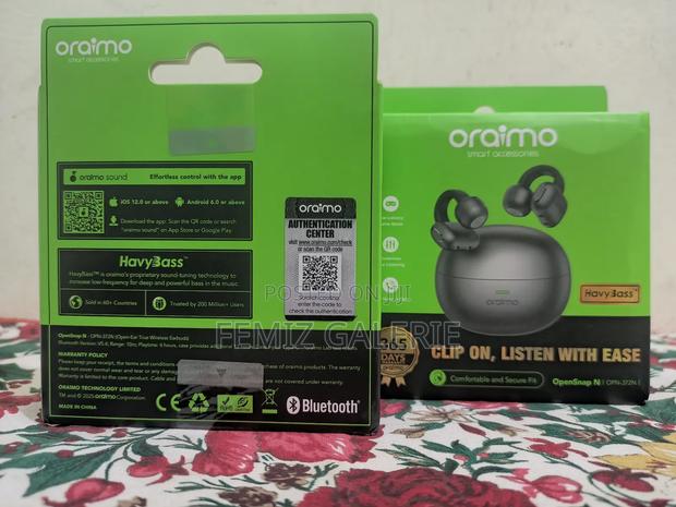 Oraimo Opensnap N Clip-on Open-Ear True Wireless Earbuds · Photo 5