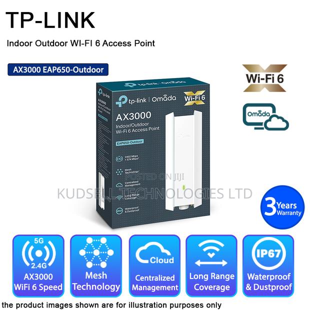 Eap650 Ax3000 Ceiling Mount Wifi 6 Access Point · Photo 1