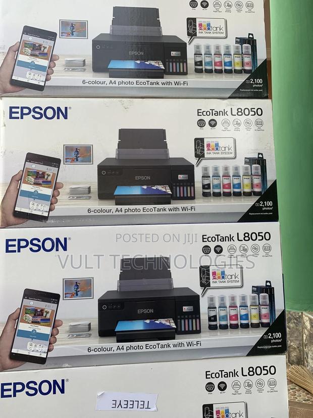 Epson Ecotank L8050 Photo and Id Card Printer · Photo 3