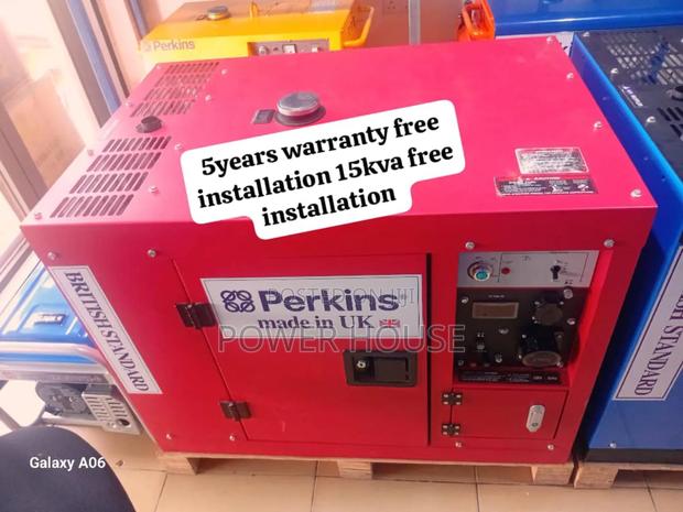 Rock Forge Perkins Diesel Plant 15kva 16500watts Perkins · Photo 1