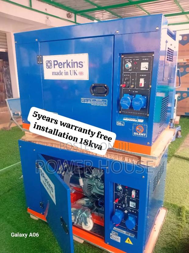 Rock Trinity Panel 18kva Diesel Generator 17.Cold Perkins · Photo 1