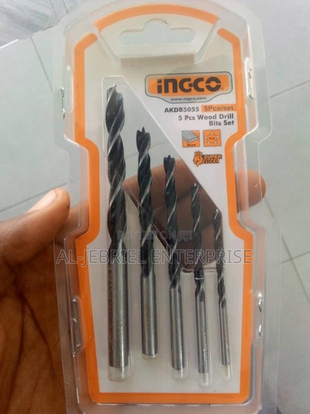 Ingco Wood Drill Bits Set (5pcs) · Photo 1