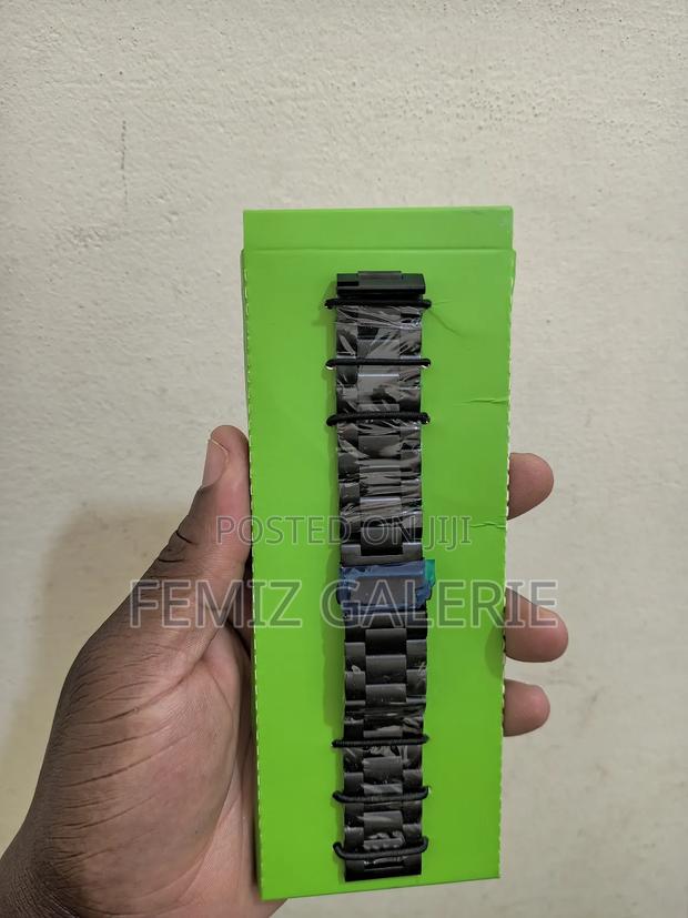 Oraimo Stainless Steel Watch Strap - Black Colour · Photo 1