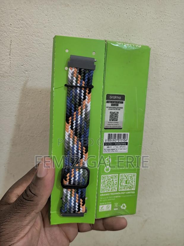 Oraimo Nylon Watch Strap - Dreamy Galaxy Colour · Photo 1