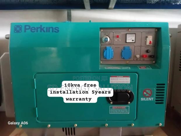 Portable Voltage Lab Perkins 10kva Diesel 13000watts Diesel · Photo 1