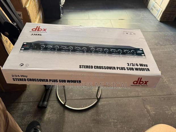 DBX 338xl Stereo Crossover Plus Subwoofer · Photo 1