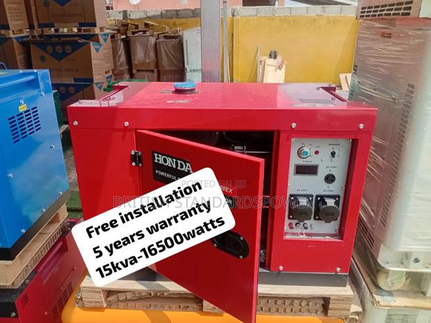 Remote Control Start 15kva Silent Diesel Generator · Photo 1