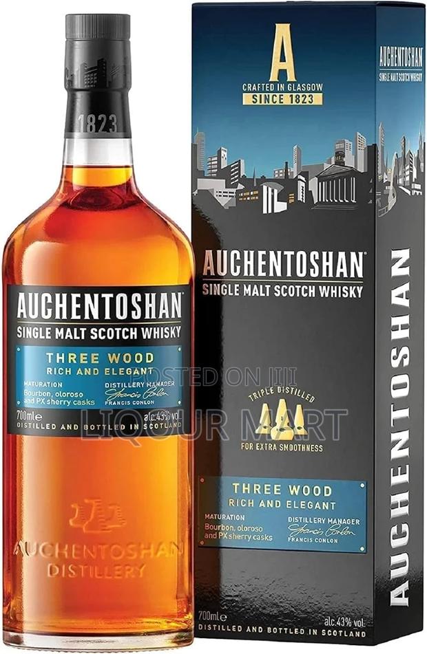 Auchentoshan Three Wood Scotch Whisky 700ml · Photo 1