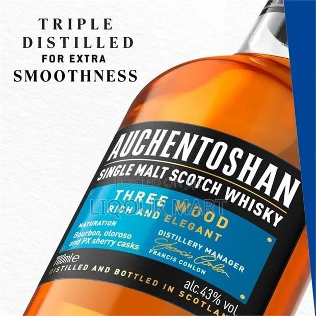 Auchentoshan Three Wood Scotch Whisky 700ml · Photo 3