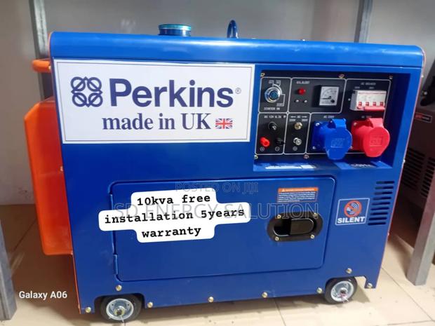 Natural Grade Output Perkins 10kva Diesel Generator Diesel · Photo 1