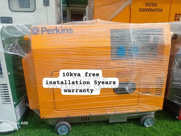 Power Up Level Up Perkins 10kva 13000wats Diesel Generator · Photo 1