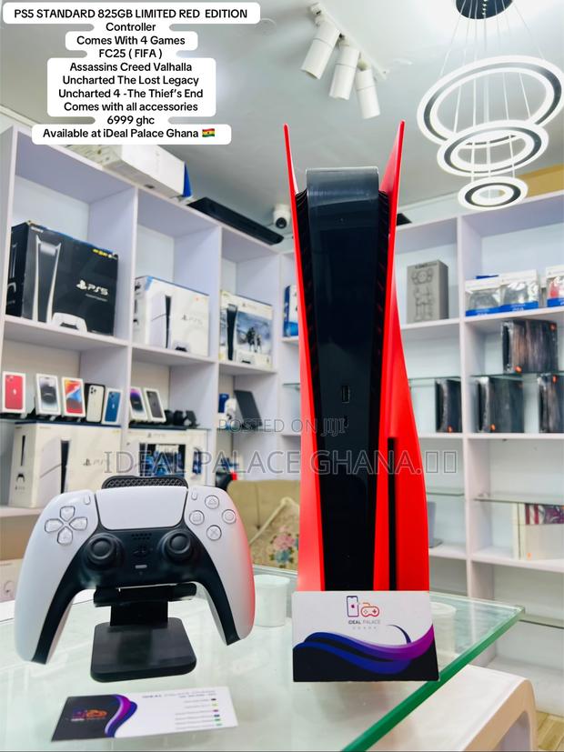 Limited Red Ps5 Standard 4 Beautiful Games · Photo 5