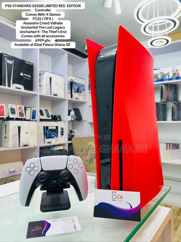 Limited Red Ps5 Standard 4 Beautiful Games · Photo 1