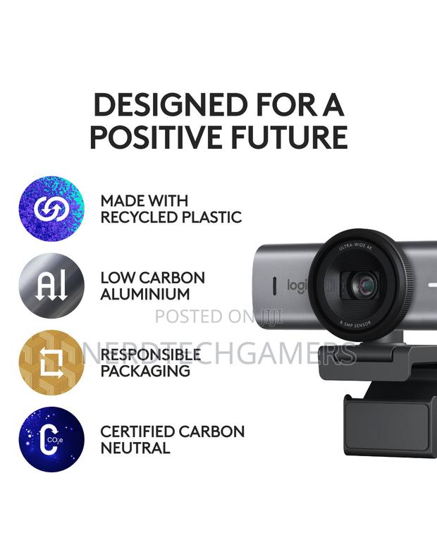 Logitech Mx Brio 705 Webcam for Business (Graphite) · Photo 5