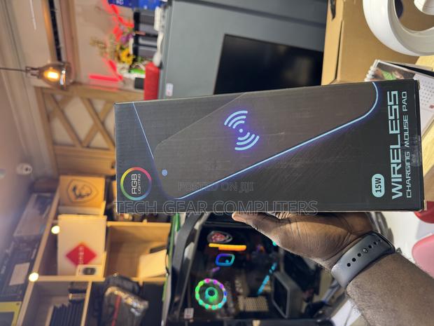 Gim Wireless Charging RGB Gaming Mouse Pad 15w, Led Mouse · Photo 3