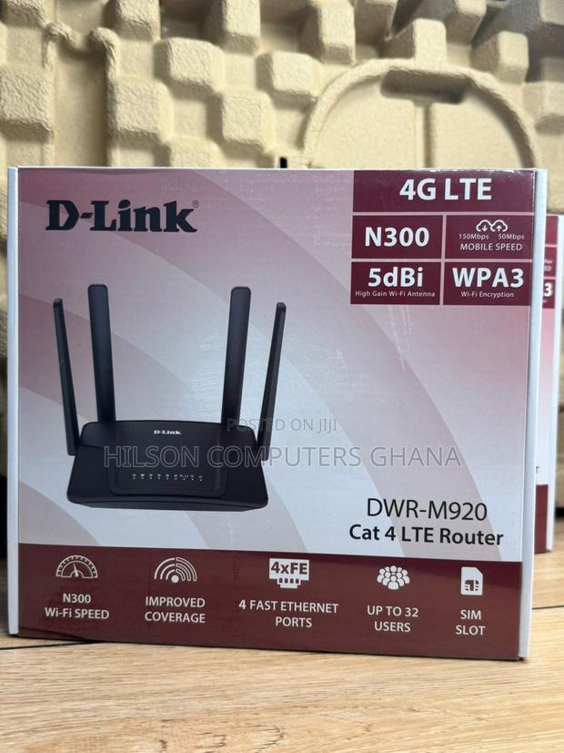 D-Link DWR-M920 4g Lte Wireless Router · Photo 1