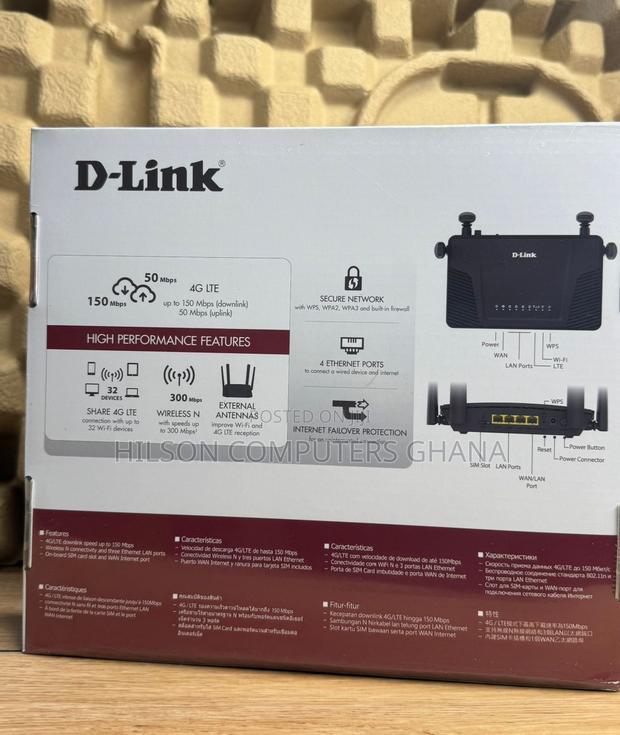 D-Link DWR-M920 4g Lte Wireless Router · Photo 2