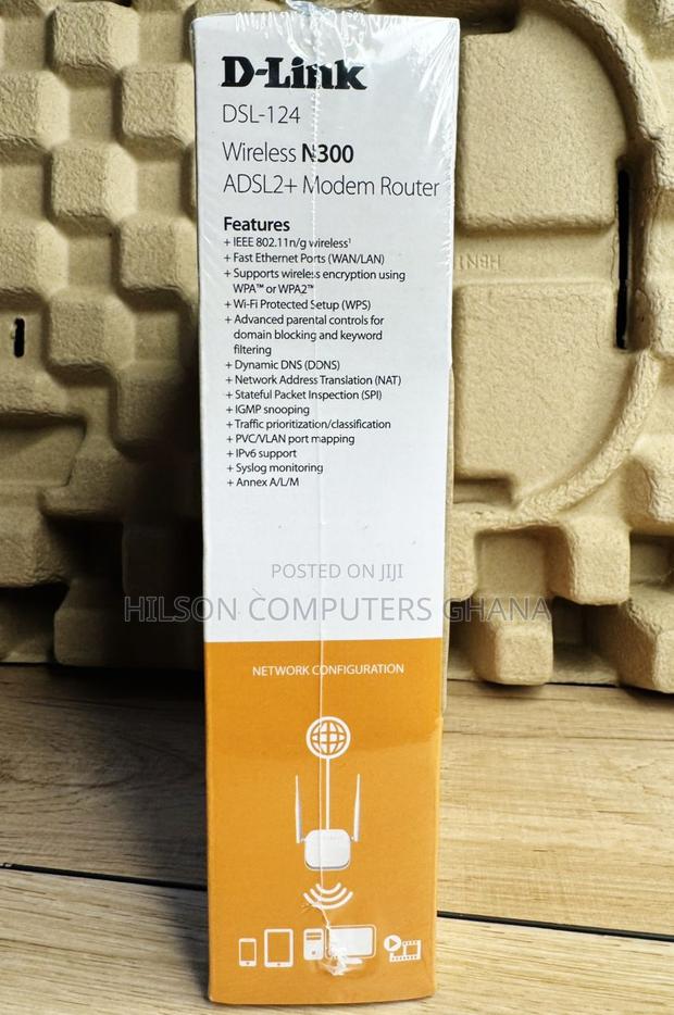 D-Link Wireless N 300 Adsl2+ Modem Router - DSL-2750u · Photo 3