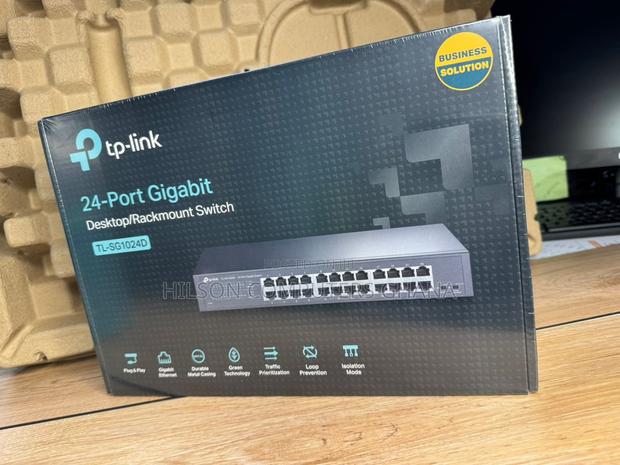 TP-Link Switch Tl-Sg1024d - 24-Port Gigabit Switch · Photo 1