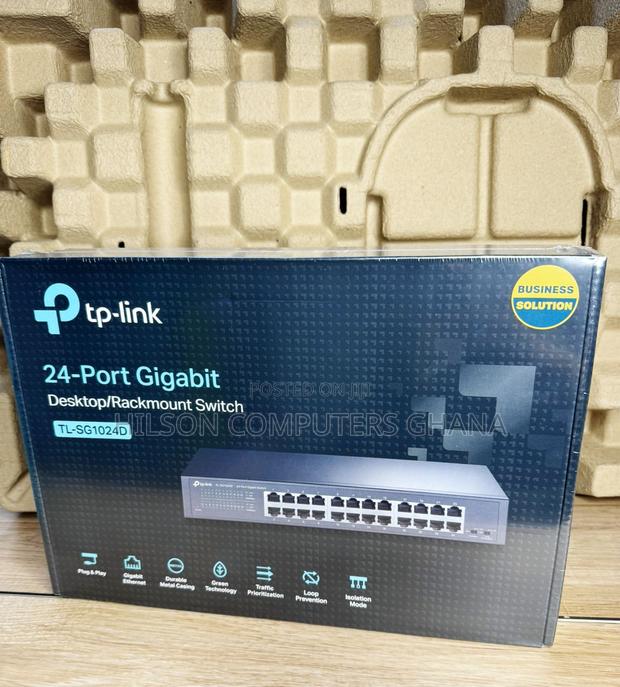 TP-Link Switch Tl-Sg1024d - 24-Port Gigabit Switch · Photo 2